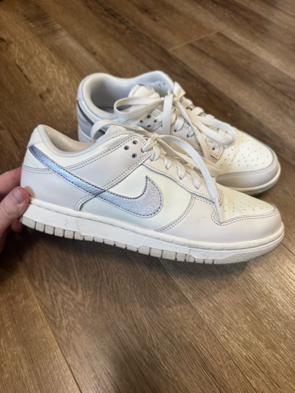 Women's Dunk Low 'Sail Oxygen Purple' VGUC Size 8